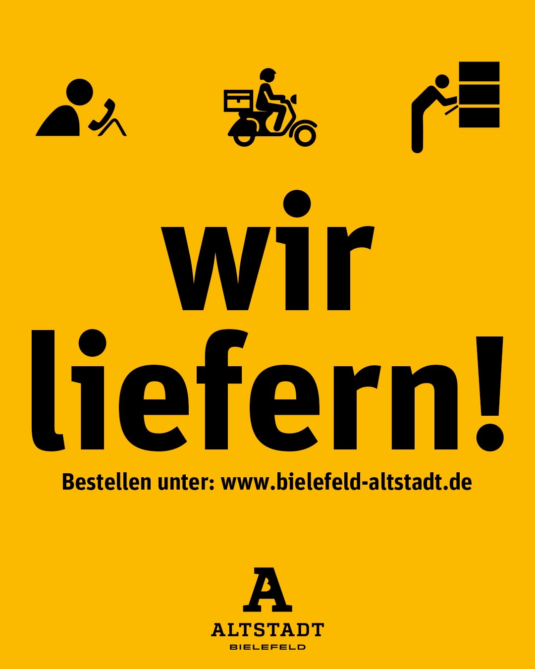 wir liefern